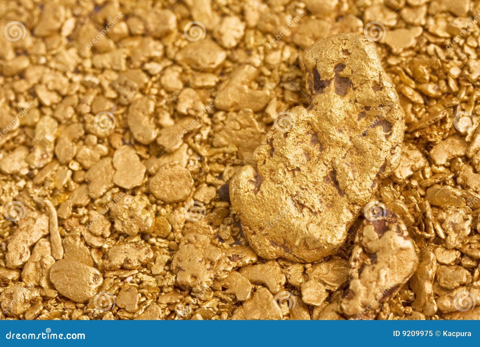 natural placer gold nuggets
