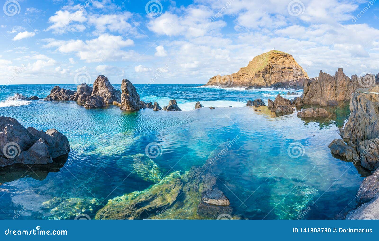 natural pool at porto moniz, madeira