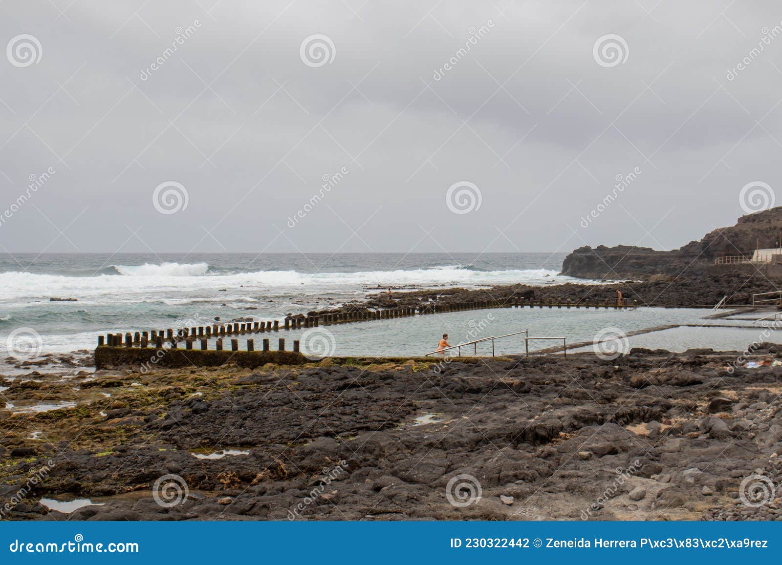 el agujero natural pools in gÃÂ¡ldar, gran canaria