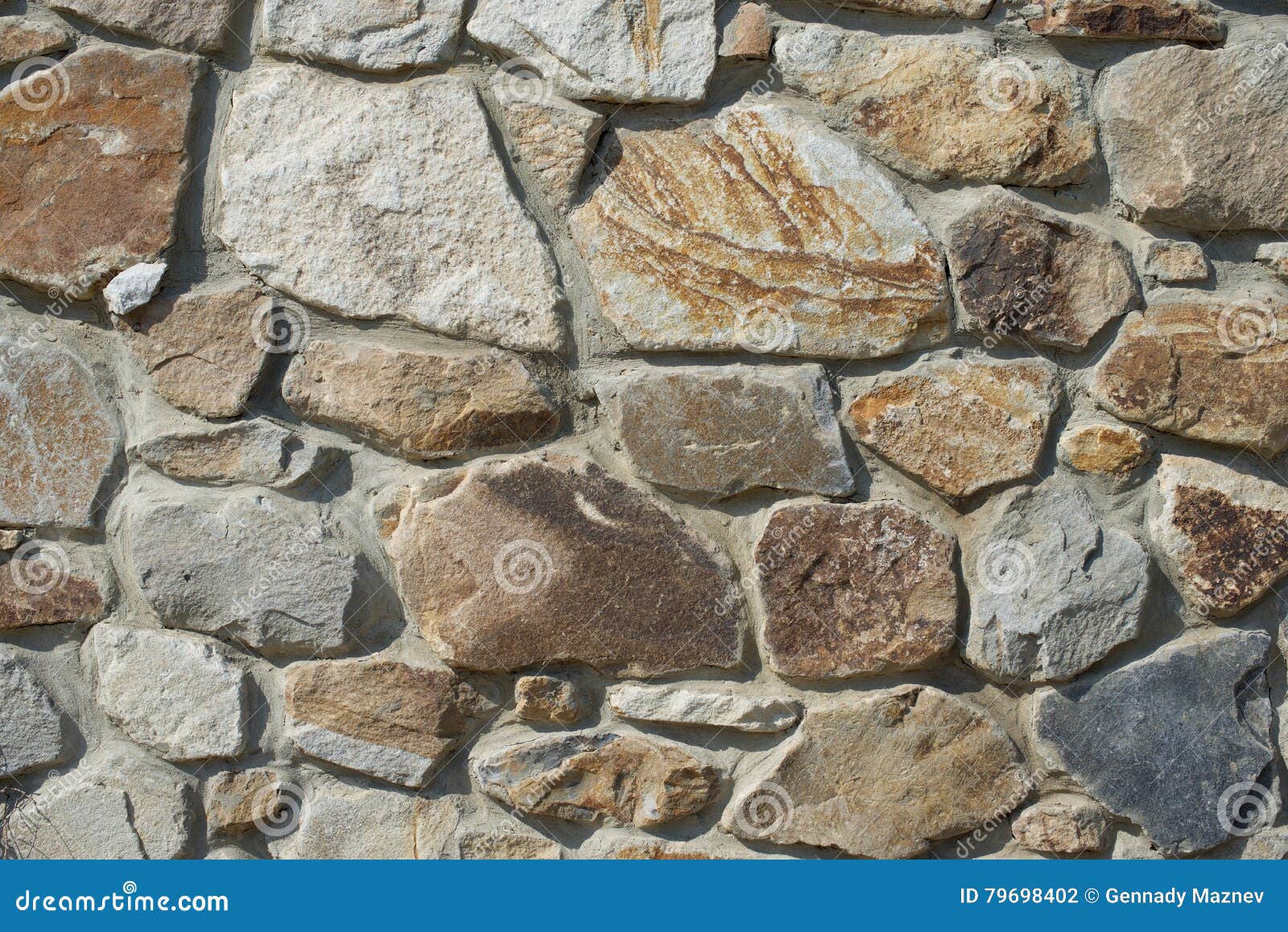 Natural Rough Stone Wall - Texture Stock Photo - Image of quarrystone