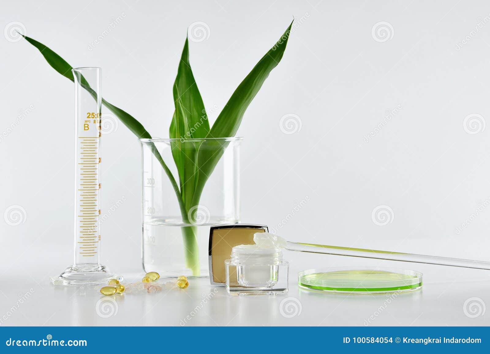 natural skincare, organic plant extract pharmaceutical cosmetics, equipment and science experiments