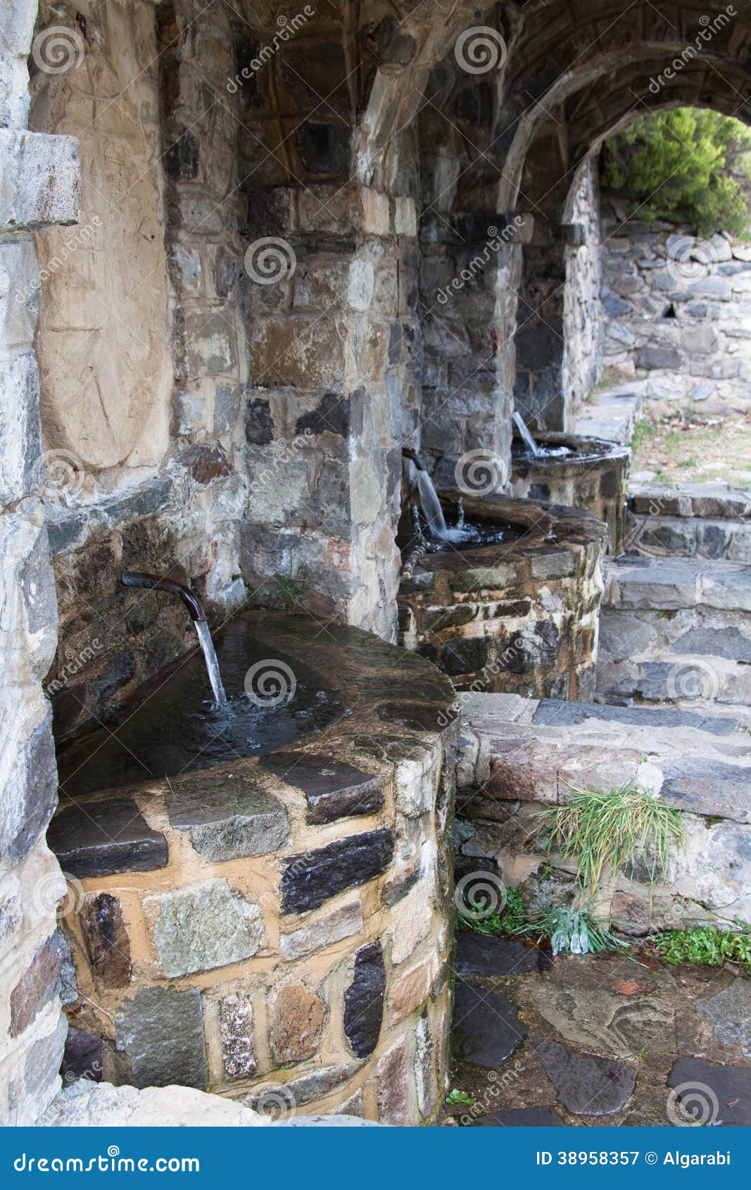 Natural spring stock image. Image of fresh, green, moss 38958357