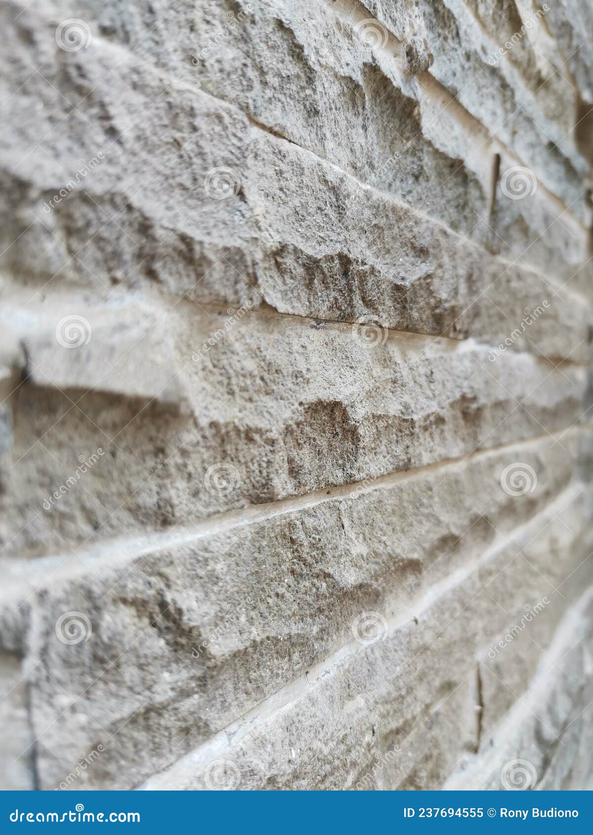 Natural Stone Surface Texture on the Walls of the House Stock Image