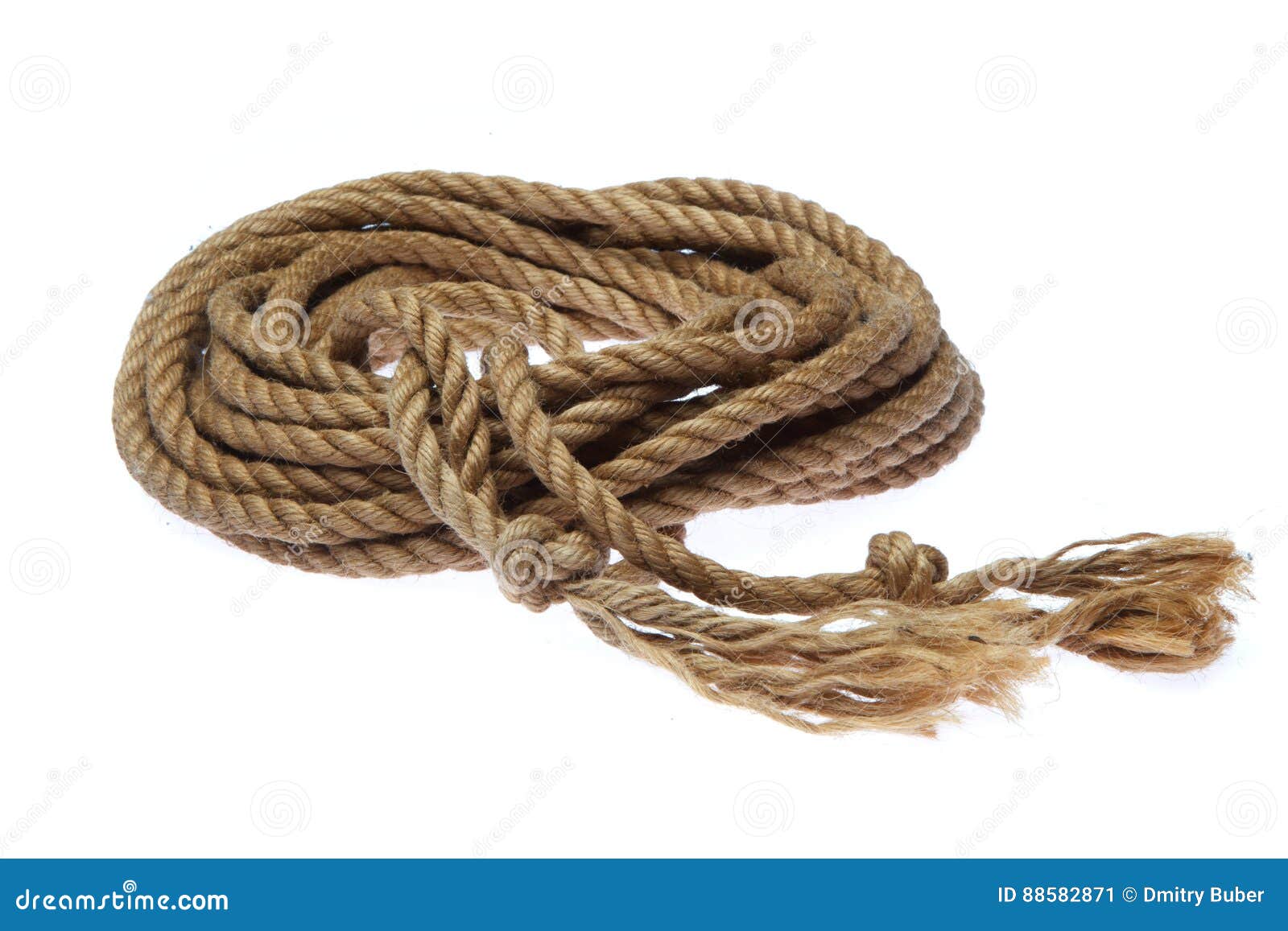 Natural strong rope stock image. Image of cable, authentic - 88582871