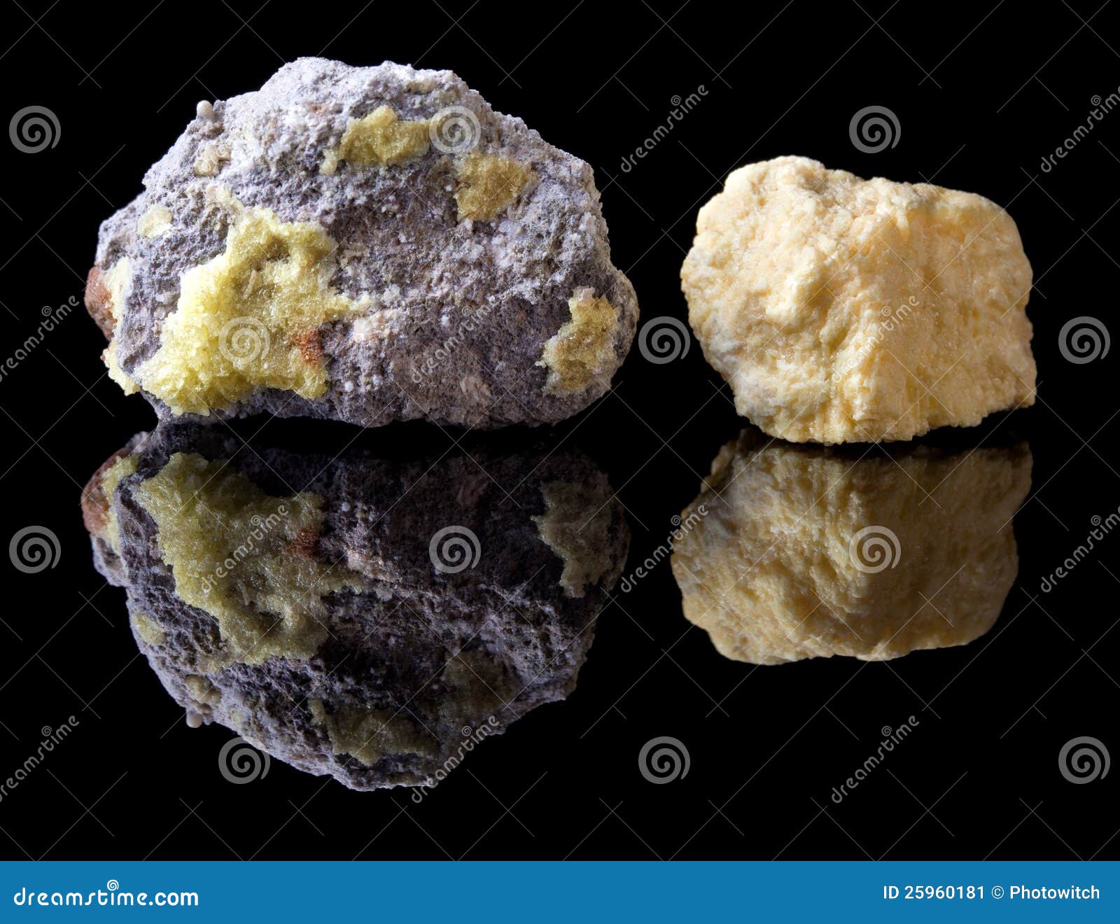 natural sulphur minerals