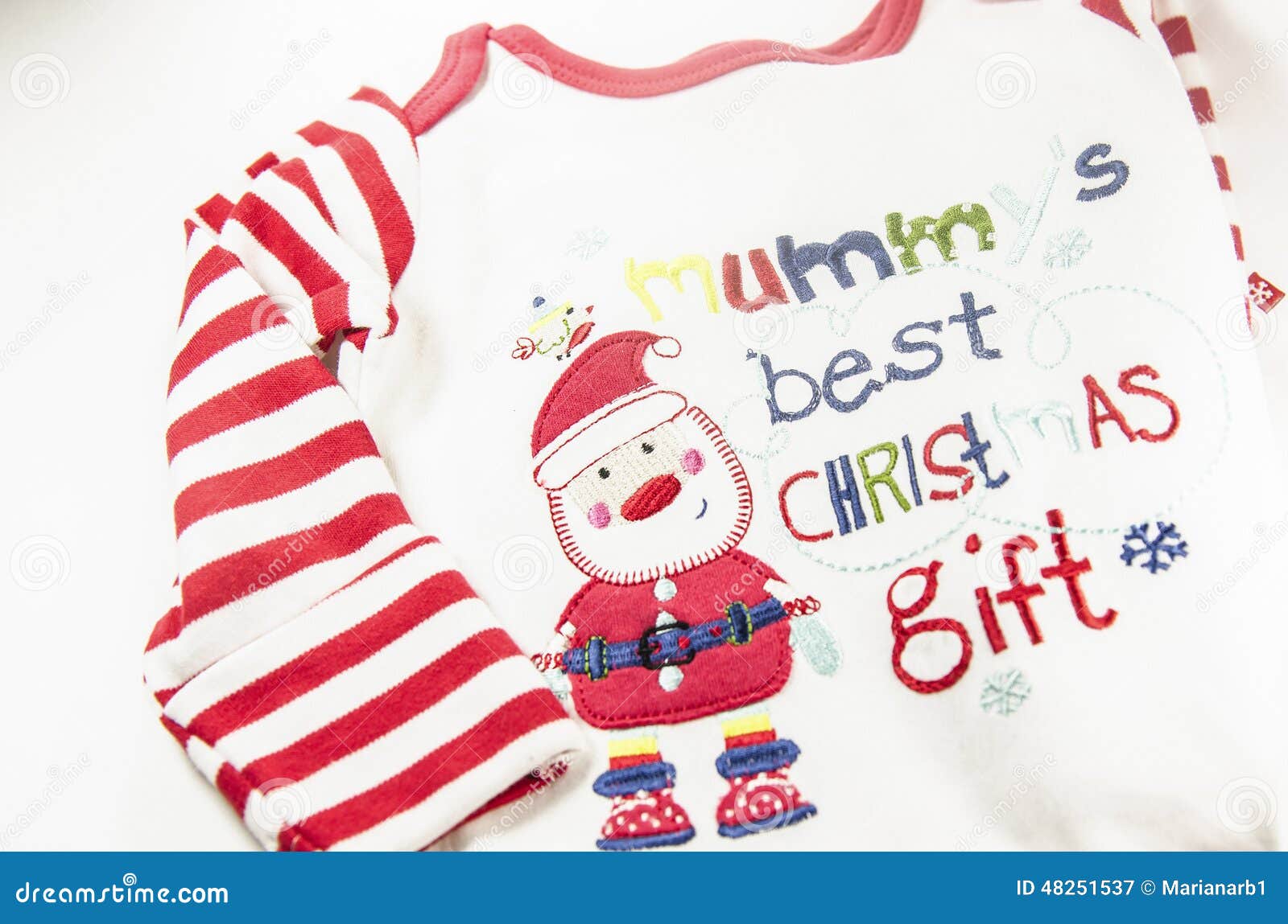 Natural Warm Christmas Cloth for Babies Stock Image Image of