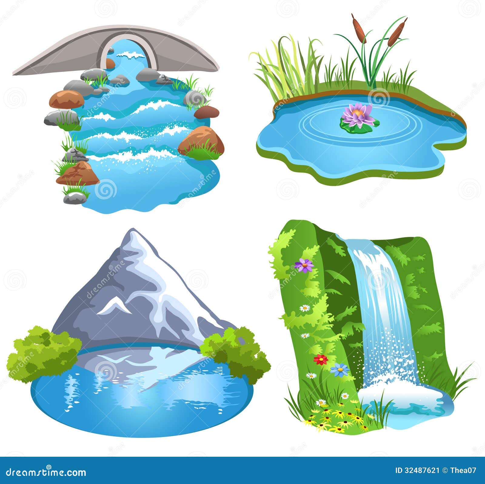 free clipart images waterfalls - photo #28