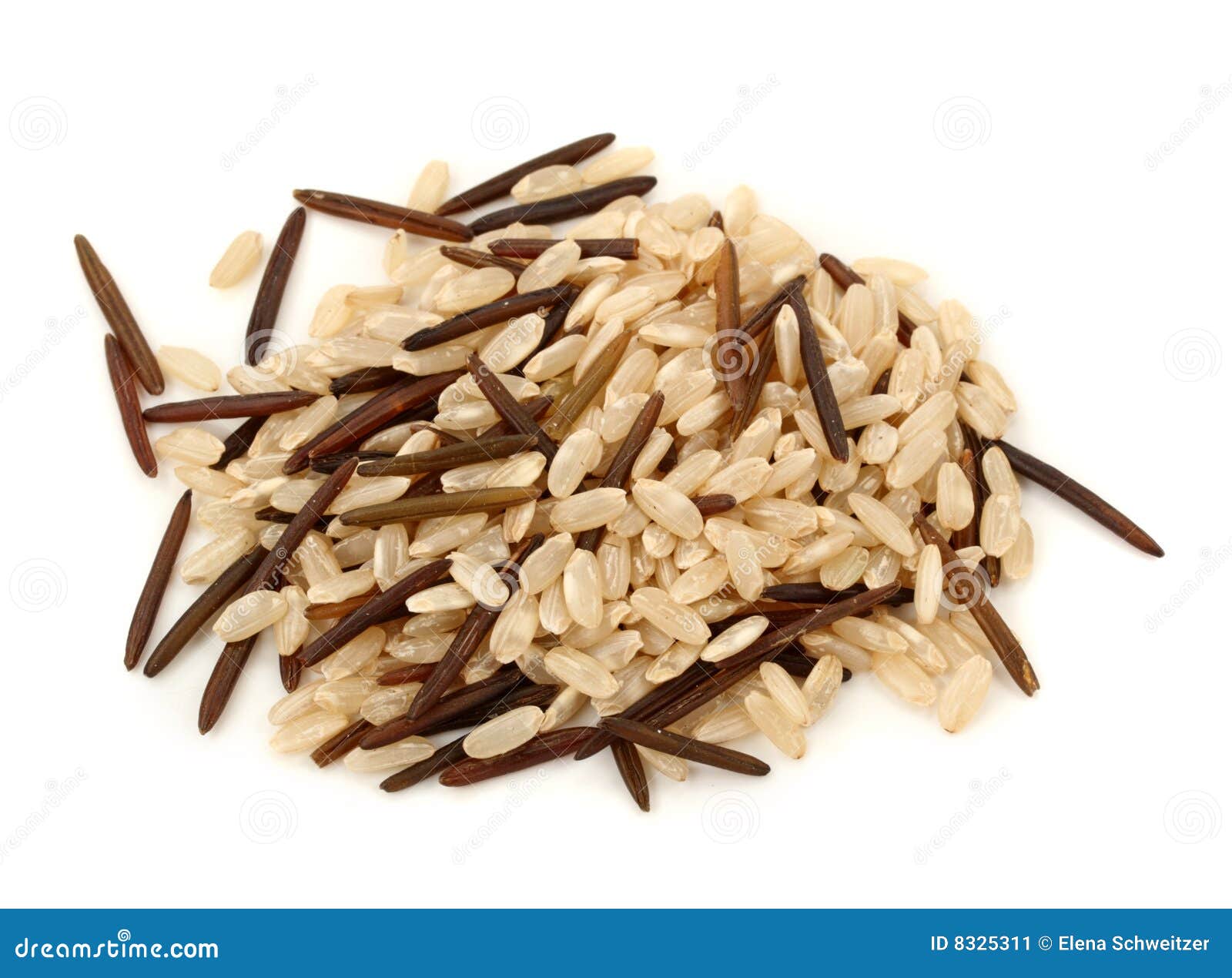 Natural and wild rice stock image. Image of grain, agriculture 8325311