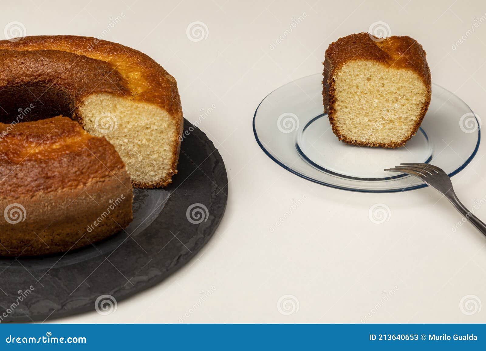 Natural Yogurt Cake with Cinnamon Stock Image Image of yogurt, icing 213640653
