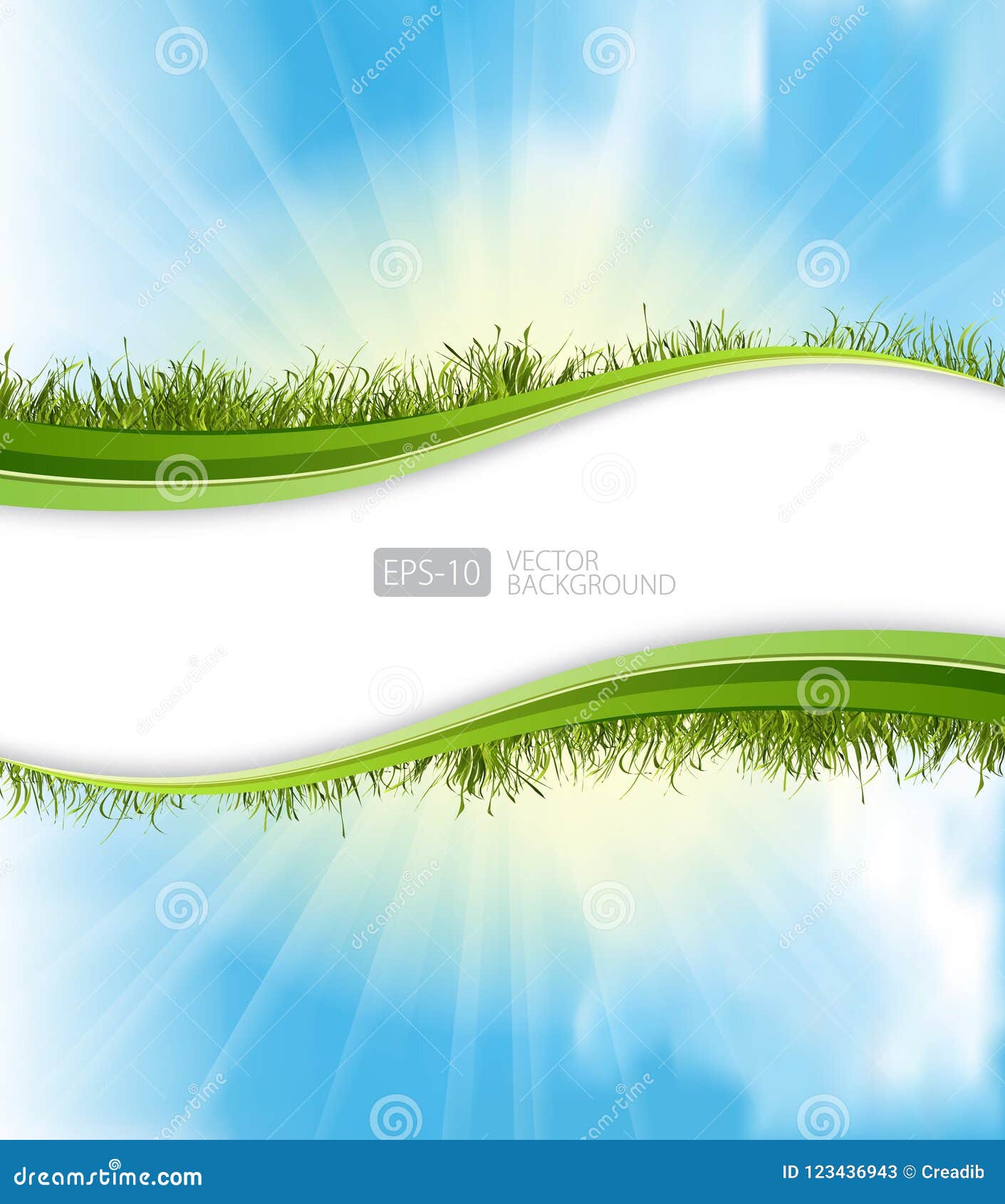 Nature Abstract Background, Eco-friendly Abstract Background Vector Stock  Illustration Stock Vector - Illustration of shape, copy: 123436943