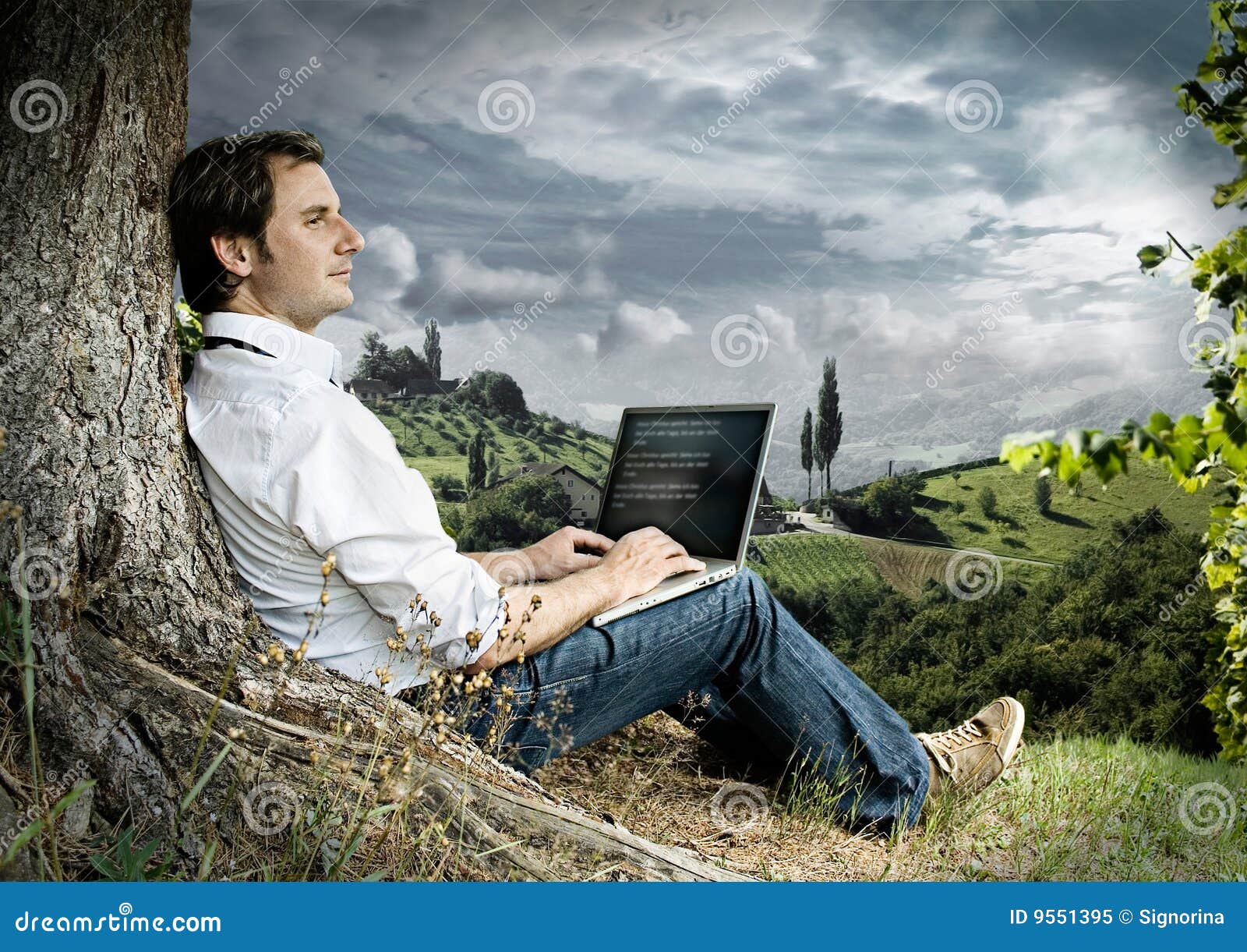 Nature business stock image. Image of mountains, enjoying 9551395