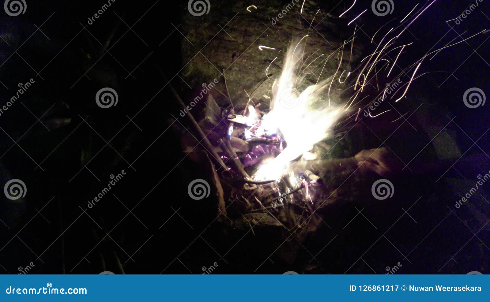 The Nature of the Fire Will Be Gone Stock Image Image of alright