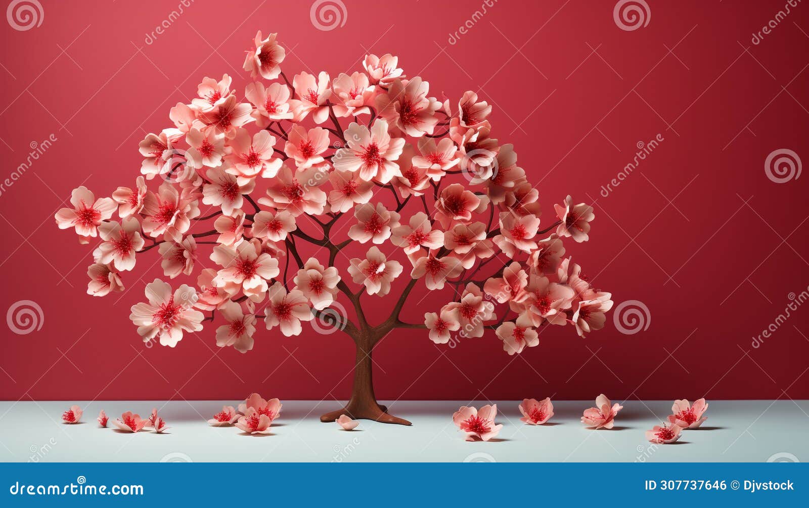 Nature Gift a Cute, Flower Symbolizes Love and Growth Generated by AI