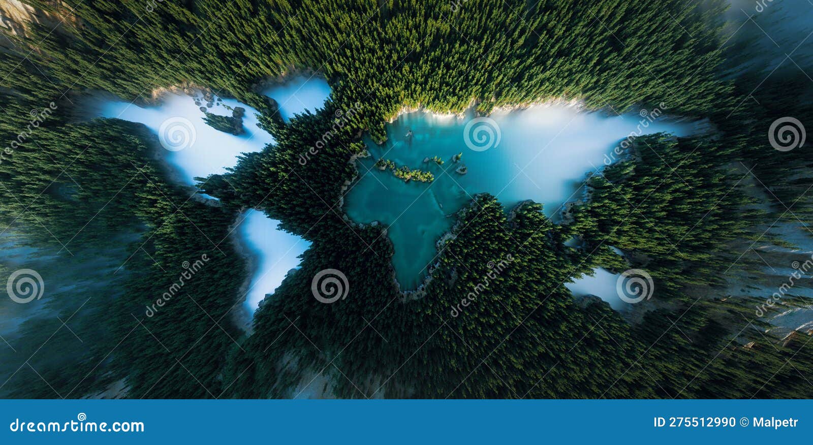 Continent Unveiled: AI-Generated Black Silhouette Of North America 