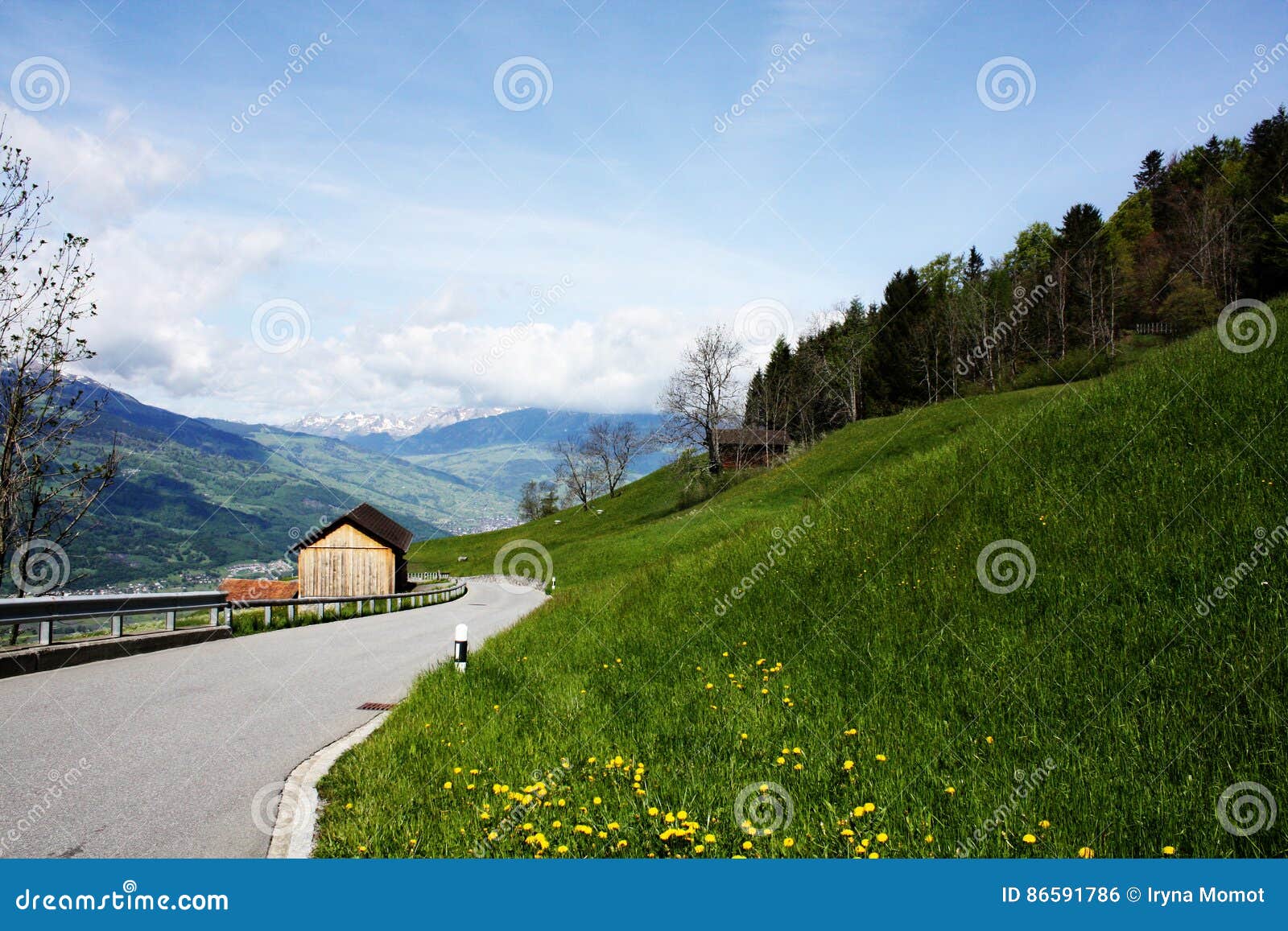 Nature in Switzerland stock photo. Image of mountains - 86591786