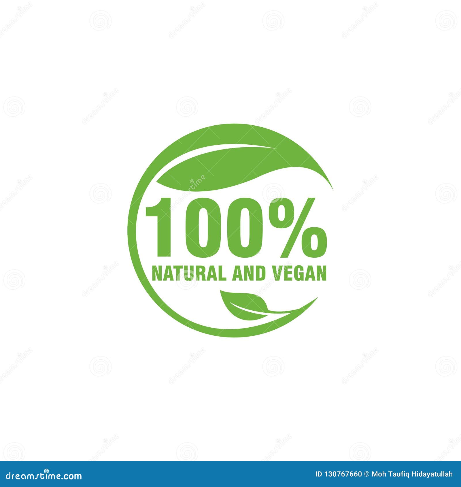 100 Nature and Vegan Logo Symbol for Vegan Campaign Logo Stock ...