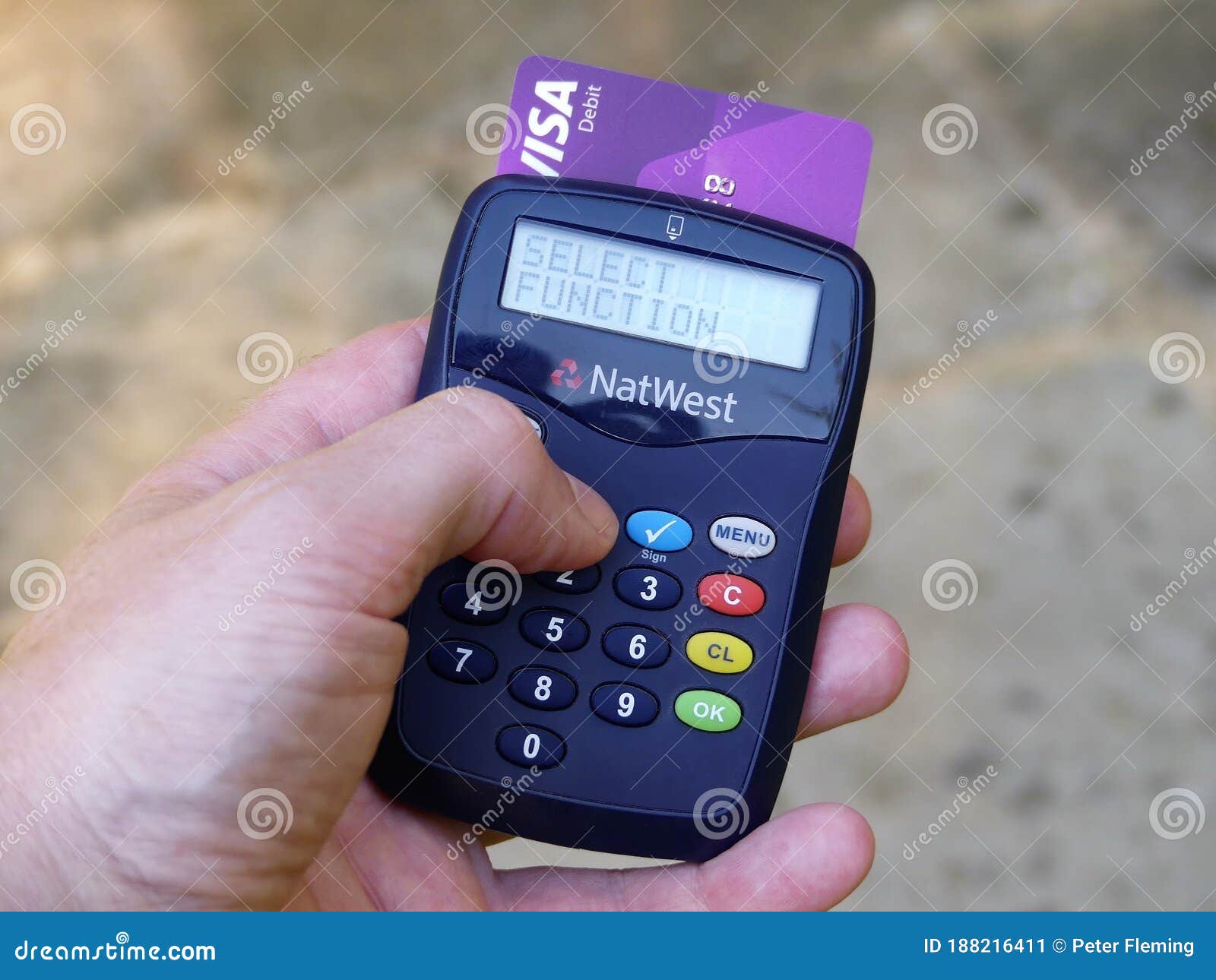 NatWest Card Reader, an Online Banking Security Device Providing