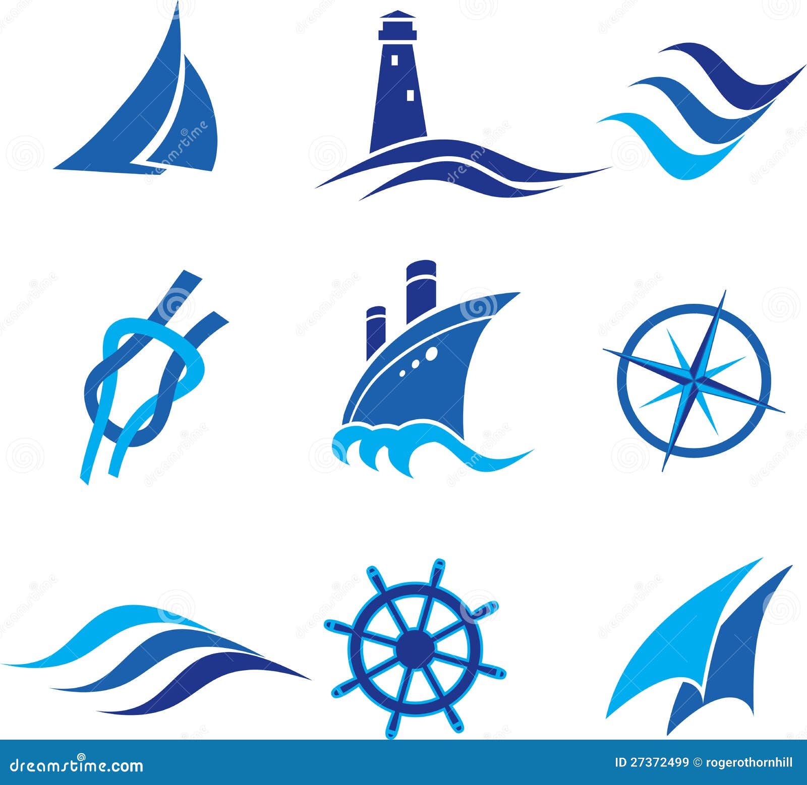 nautical logos and icons