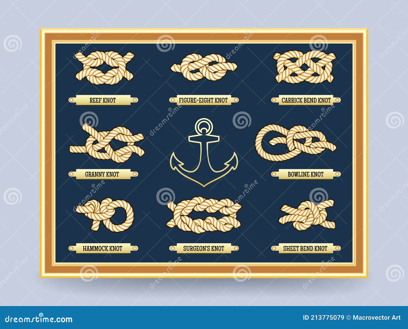 Nautical Knots Name Stock Illustrations – 9 Nautical Knots Name Stock  Illustrations, Vectors \u0026 Clipart - Dreamstime, image size:1600x1290