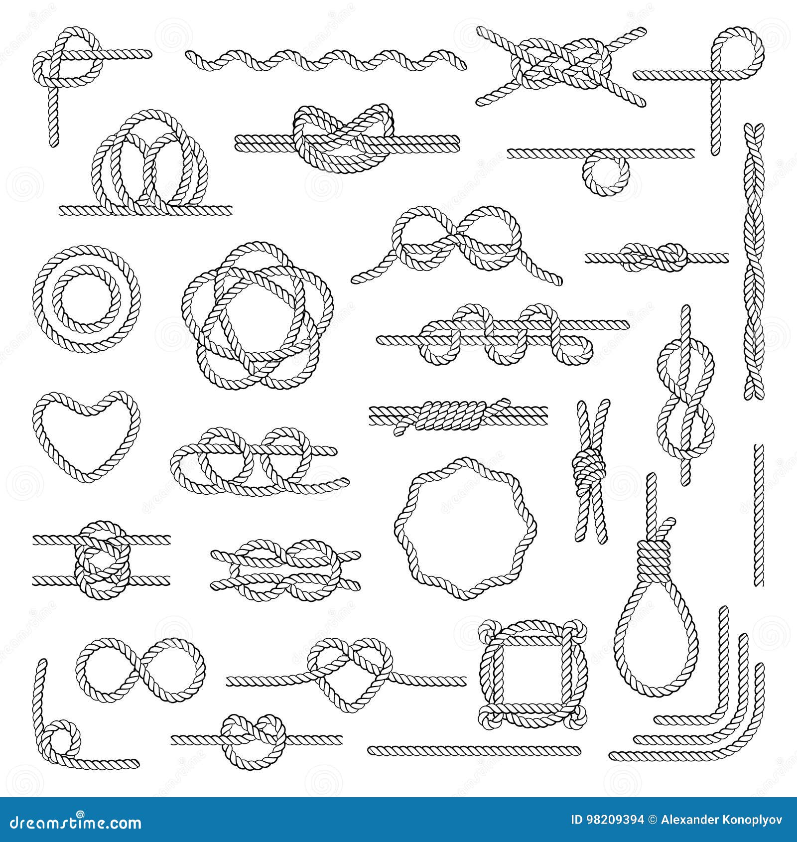 Nautical Knot Chart