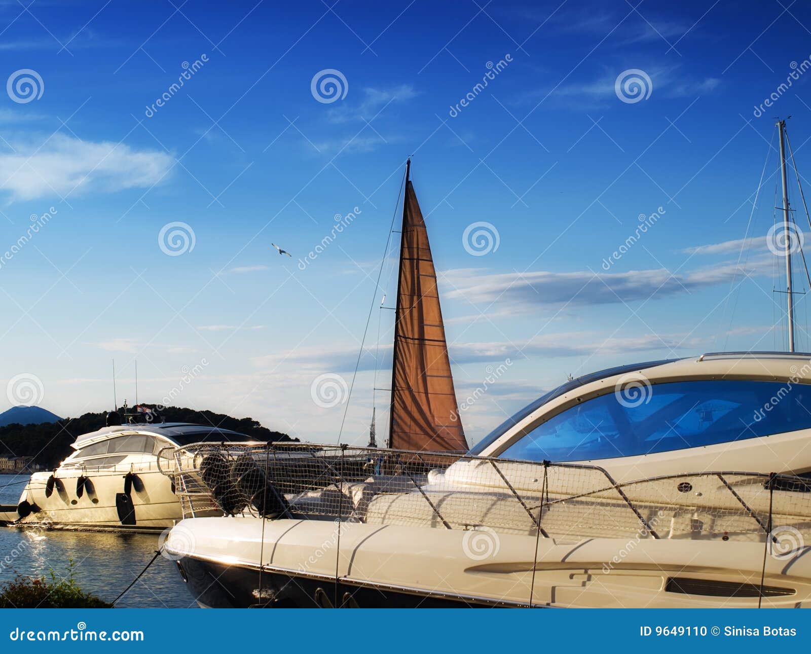 Nautical tourism stock photo. Image of sailboat, leisure 9649110