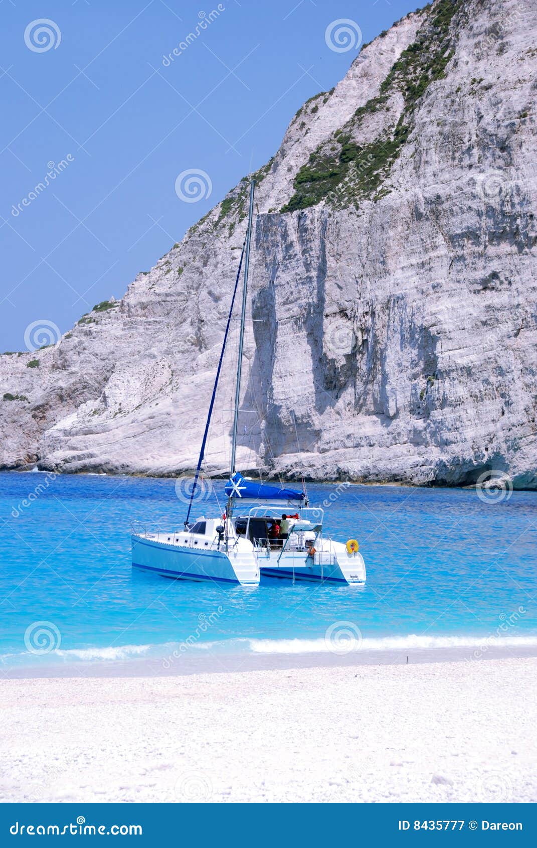 Navagio Bay - Zakynthos stock image. Image of greek, seaside - 8435777