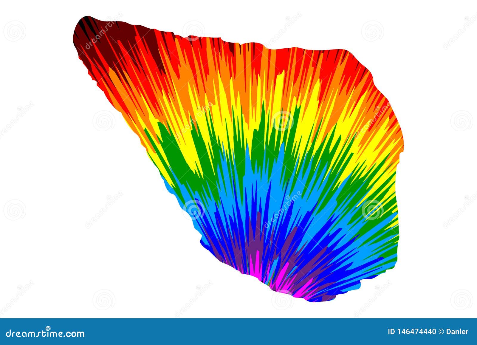 navassa - map is ed rainbow abstract colorful pattern