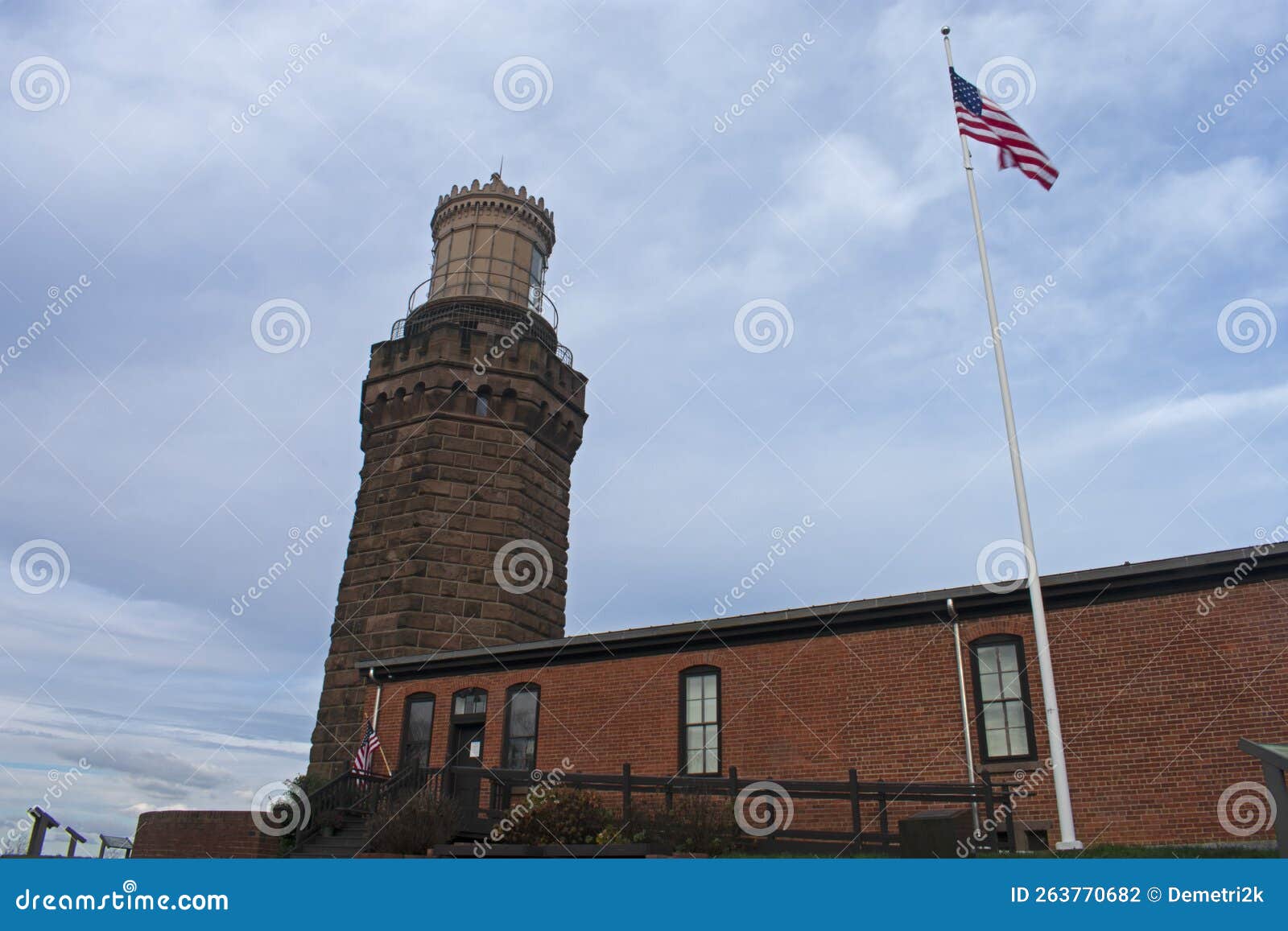 Navesink Lighthouse, North Tower 11 Stock Photo Image of brown