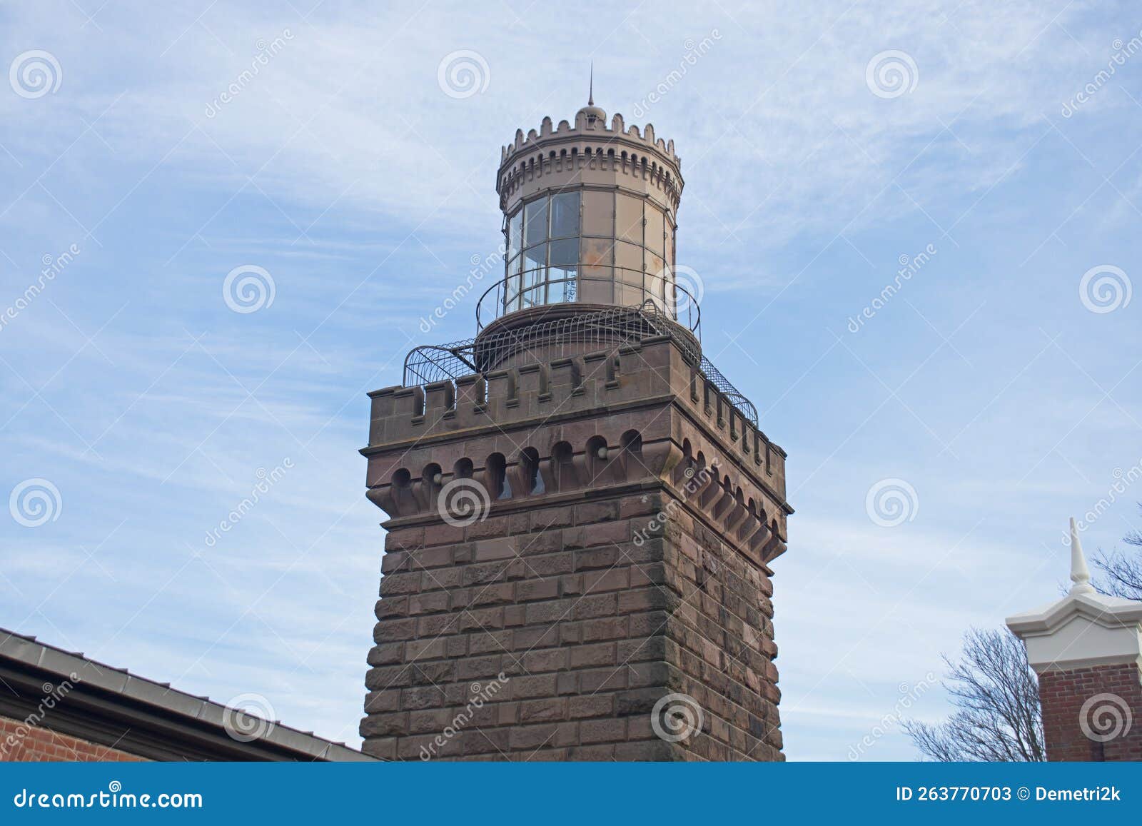 Navesink Lighthouse, South Tower 12 Stock Image Image of clouded