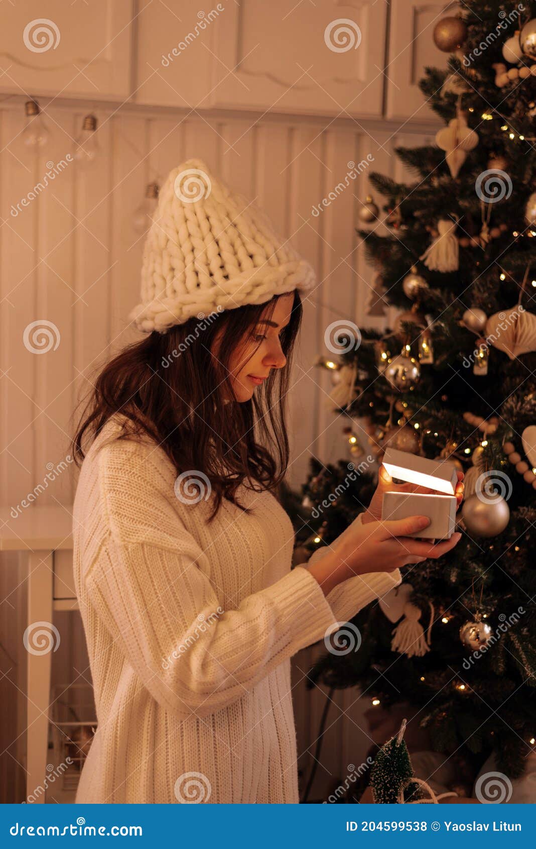 bonitas fotos blancas de navidad