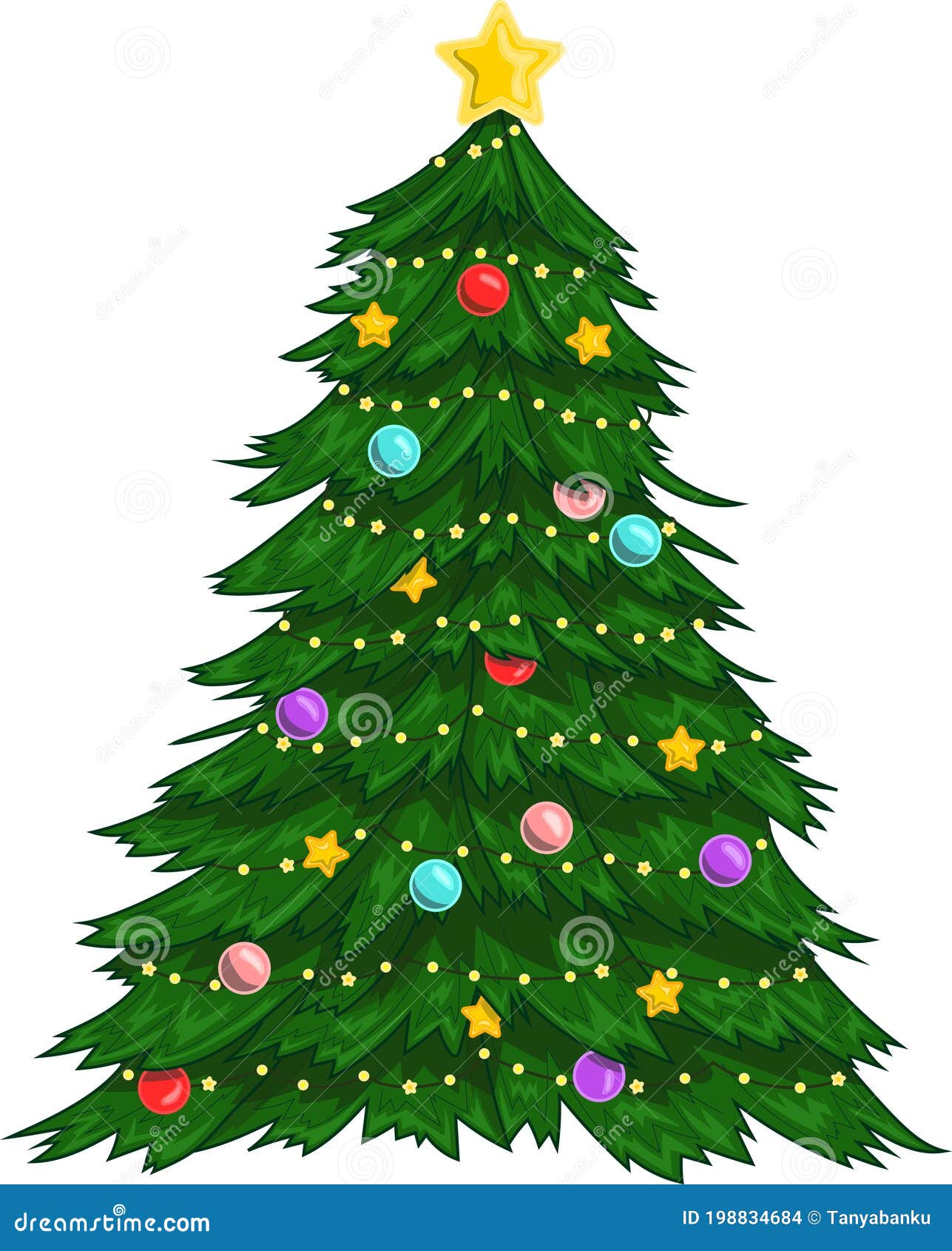 Navidad De Color Realista árbol De Invierno De Año Nuevo Con Plantilla De Decoración. Ilustración Vectorial De Dibujos Animados De Ilustración del Vector - Ilustración de partido, saludo: 198834684 Navidad De Color Realista árbol De Invierno De Año Nuevo Con Plantilla De Decoración. Ilustración Vectorial De Dibujos Animados De Ilustración del Vector - Ilustración de partido, saludo: 198834684