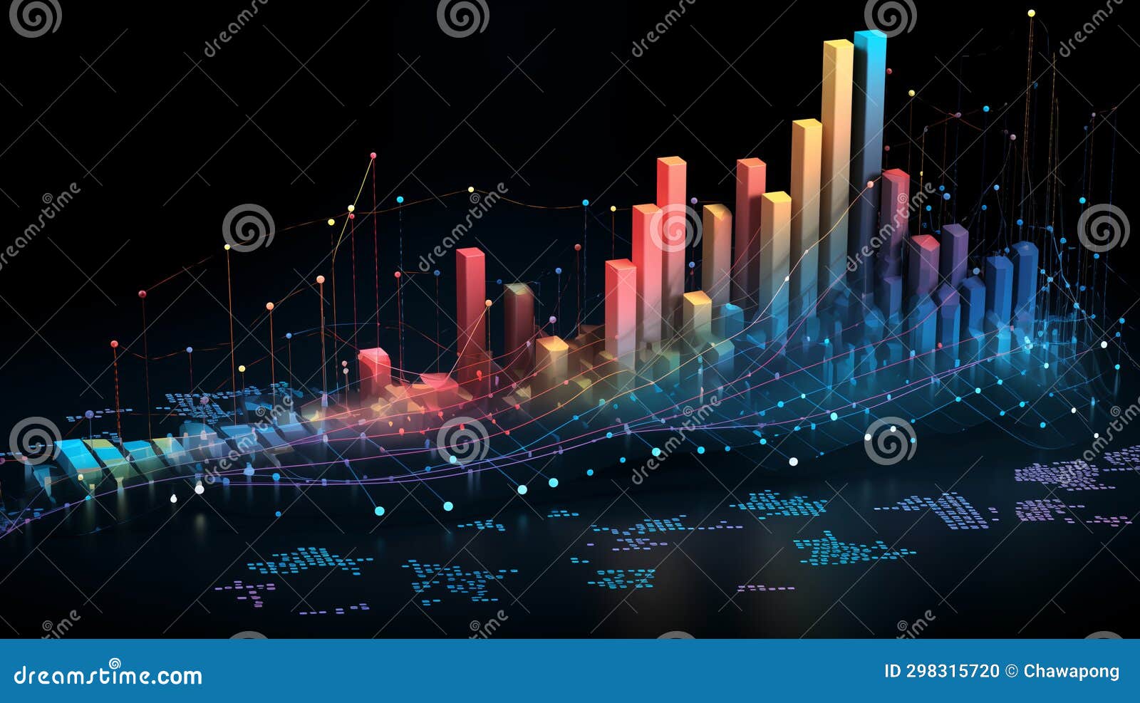 Navigating the Flow of Information in the Online Landscape Stock 