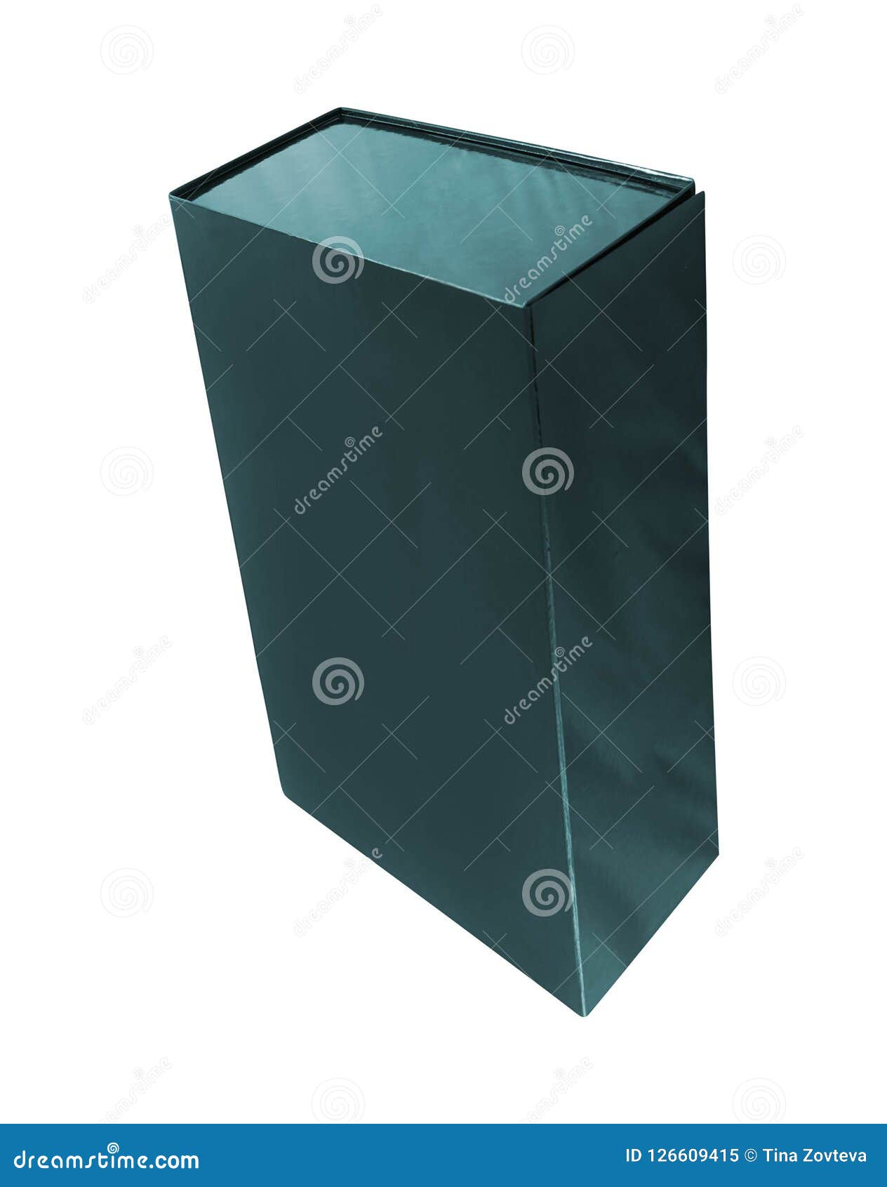 Navy Blue Cosmetic Packaging Box Stock Image Image of background