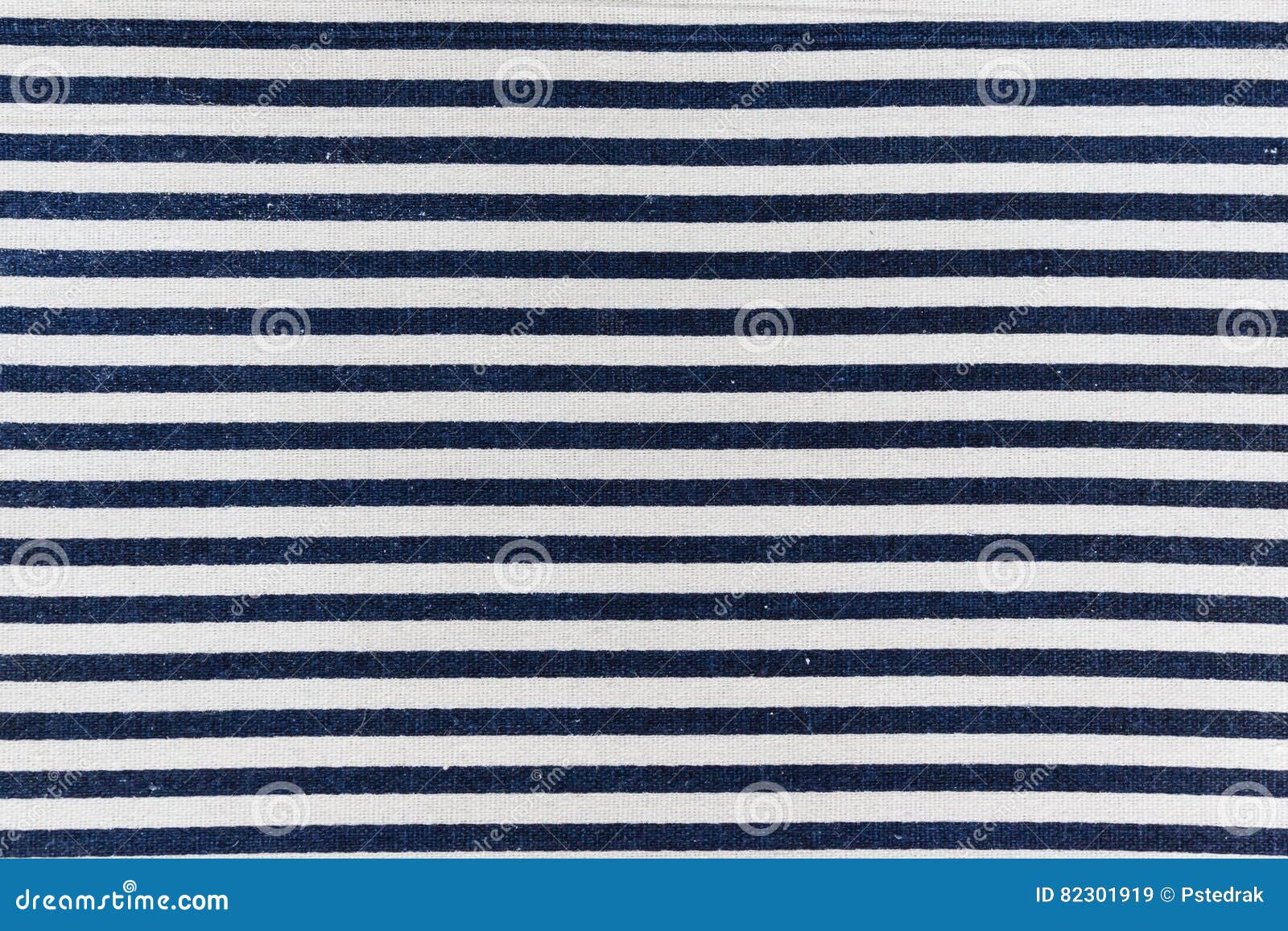 Navy Blue And White Striped Textile Background Stock Image