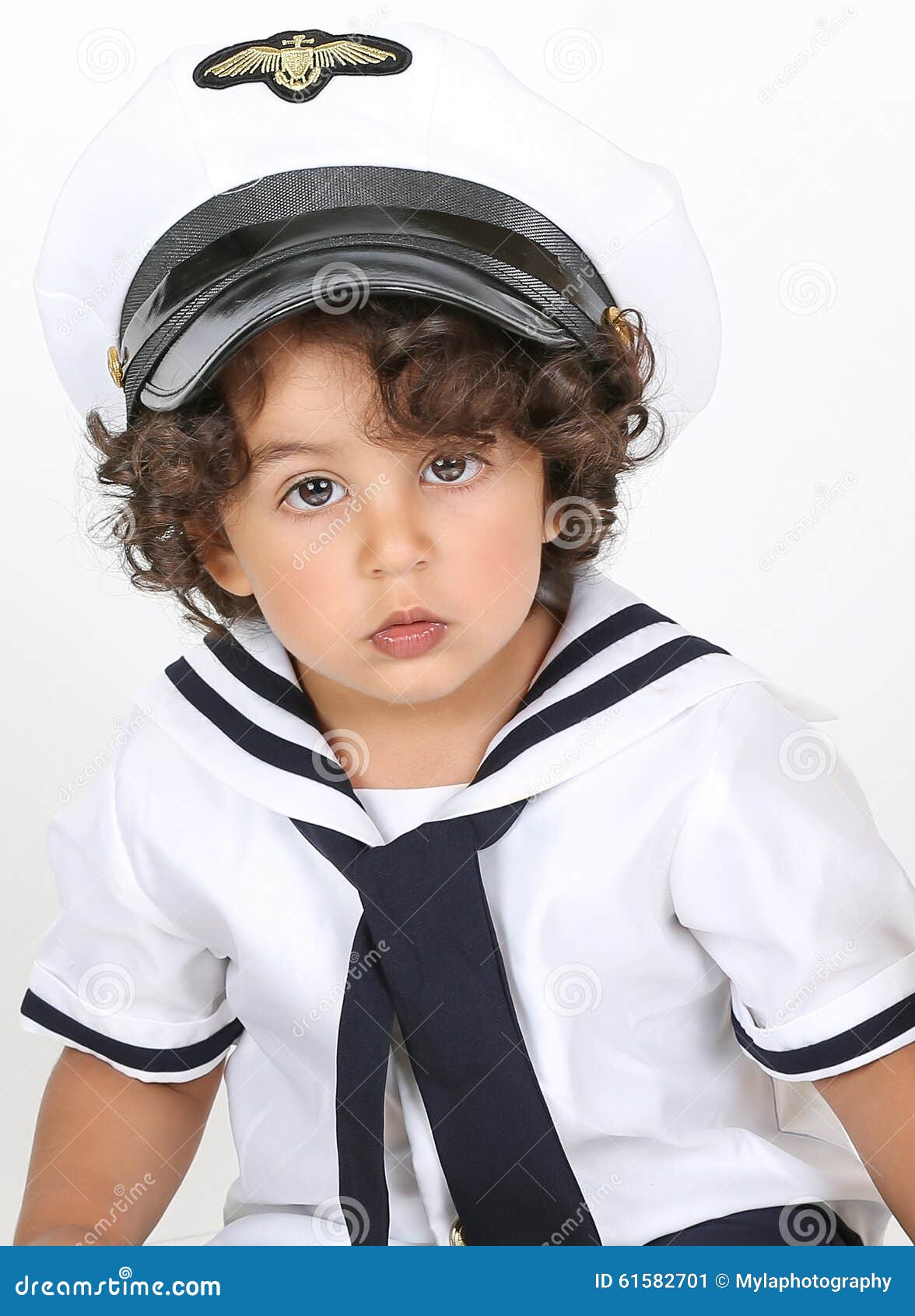 Navy costume stock image. Image of healthy, handsome 61582701
