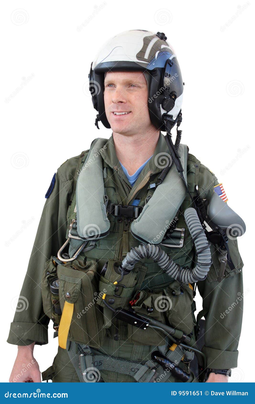 Military Pilot Helmet