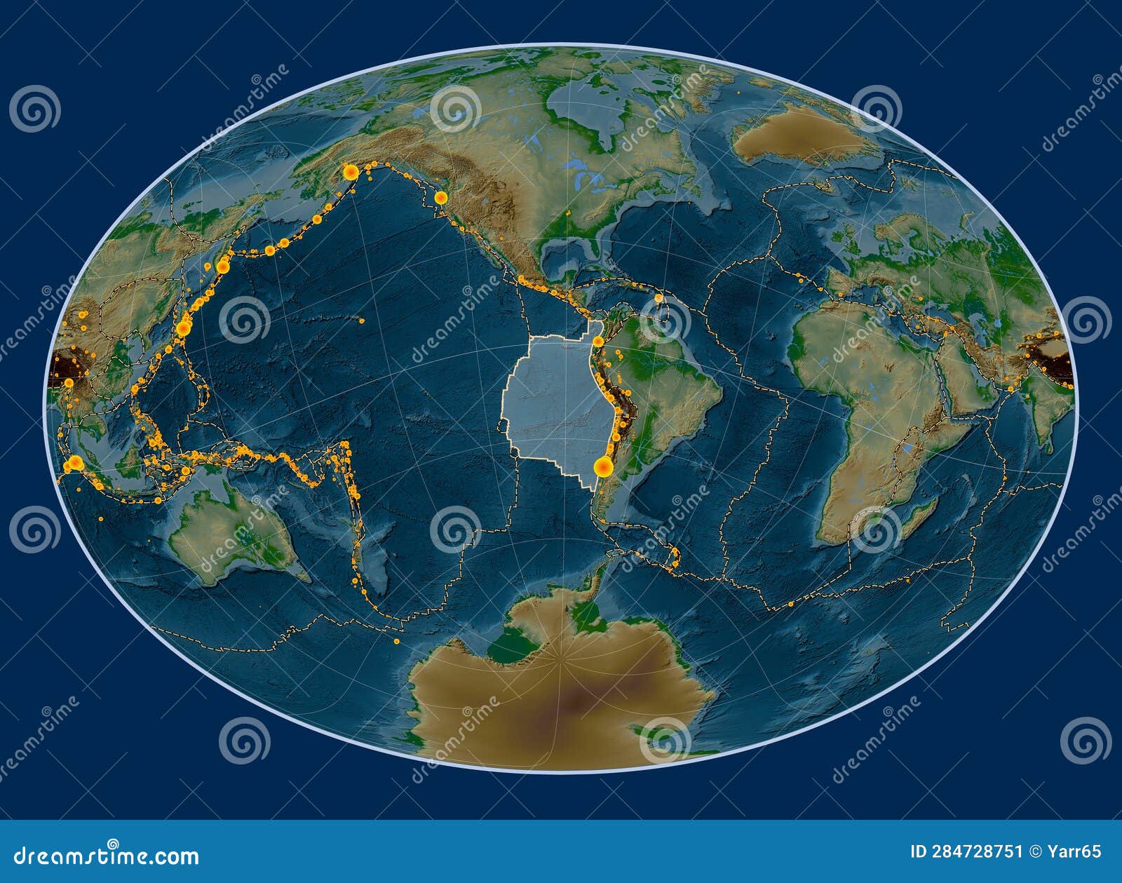 Nazca Tectonic Plate. Physical. Fahey Oblique. Earthquakes and B Stock