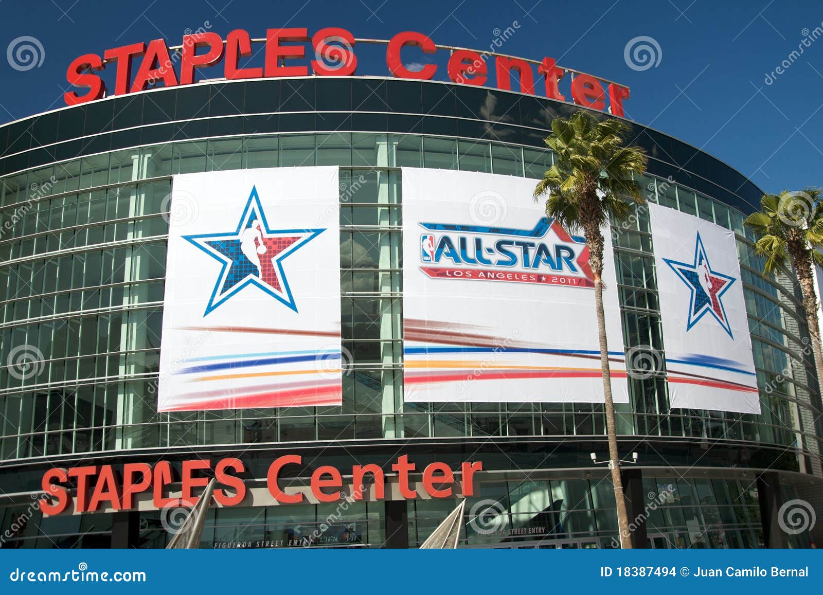 NBA All Star Game at the Staples Center Editorial Stock Image Image