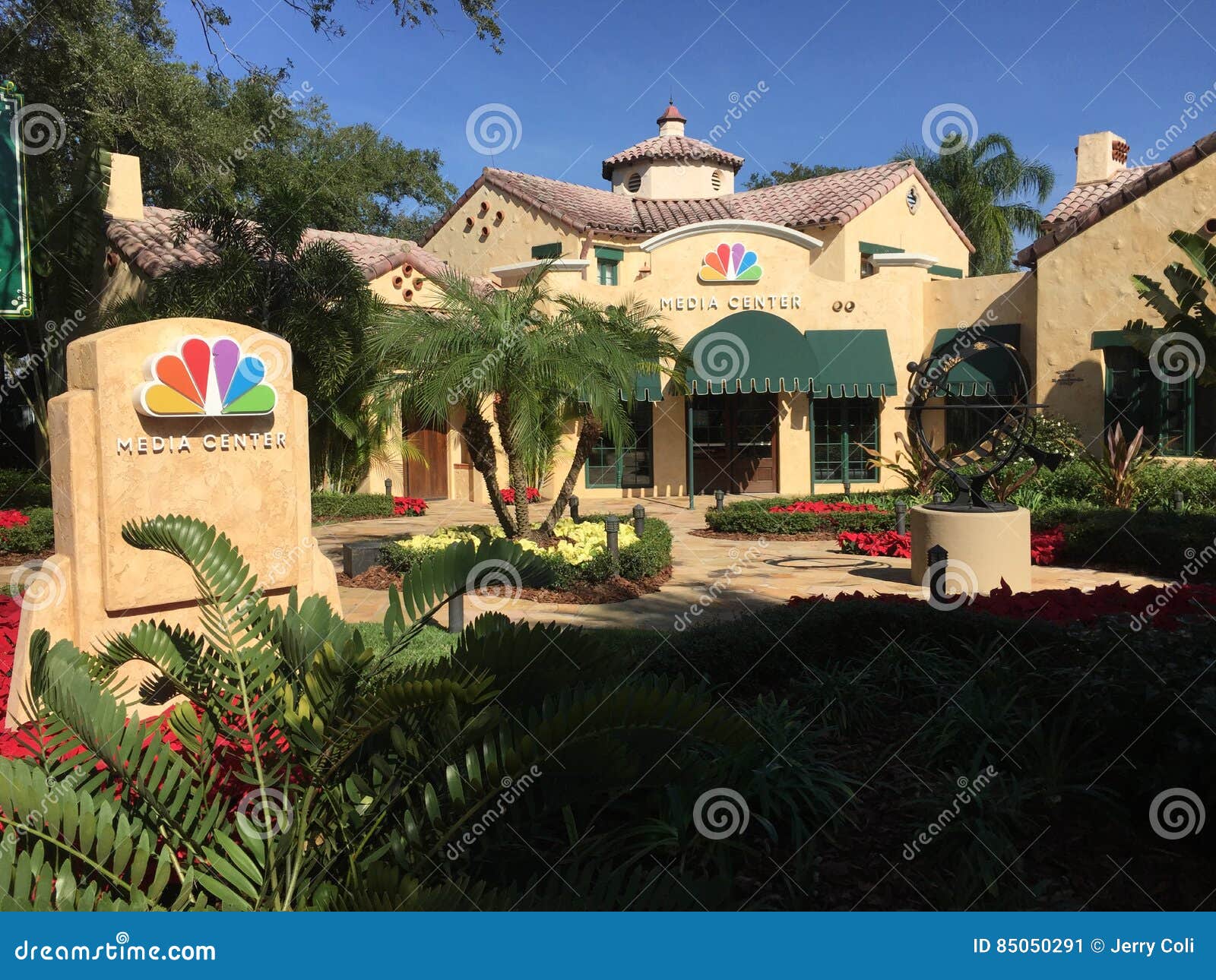 NBC Media Center Inside Universal Studios Editorial Photo Image of