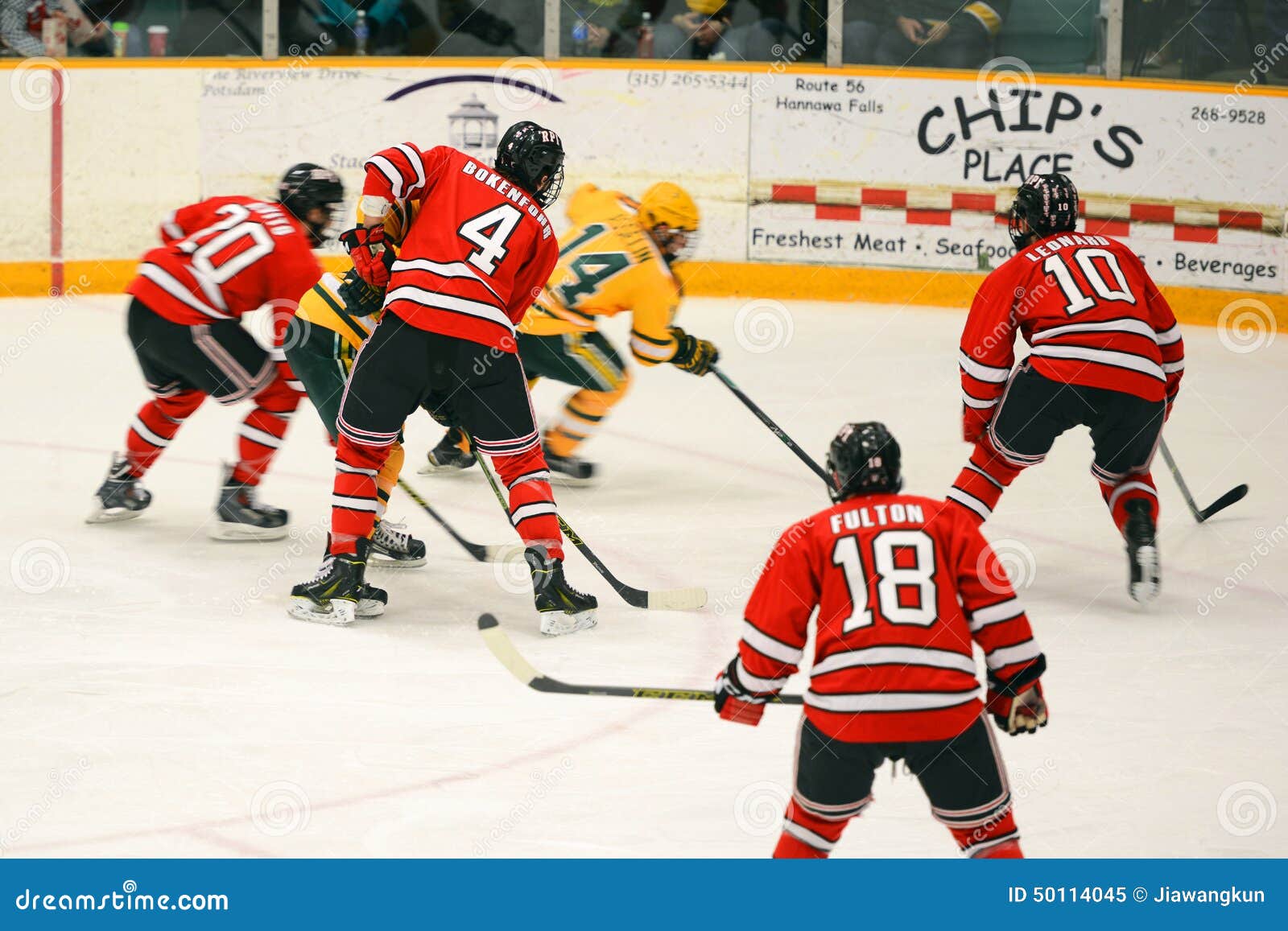 NCAA Hockey Game editorial image. Image of athlete, poly 50114045