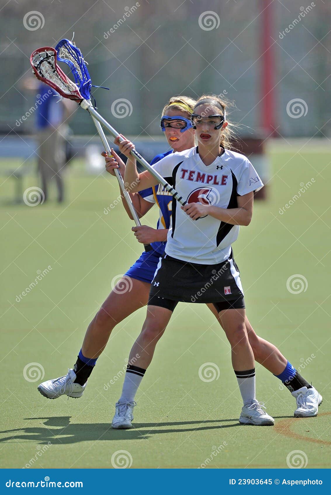 NCAA Women S Lacrosse (LAX) Editorial Image Image of defense, stick