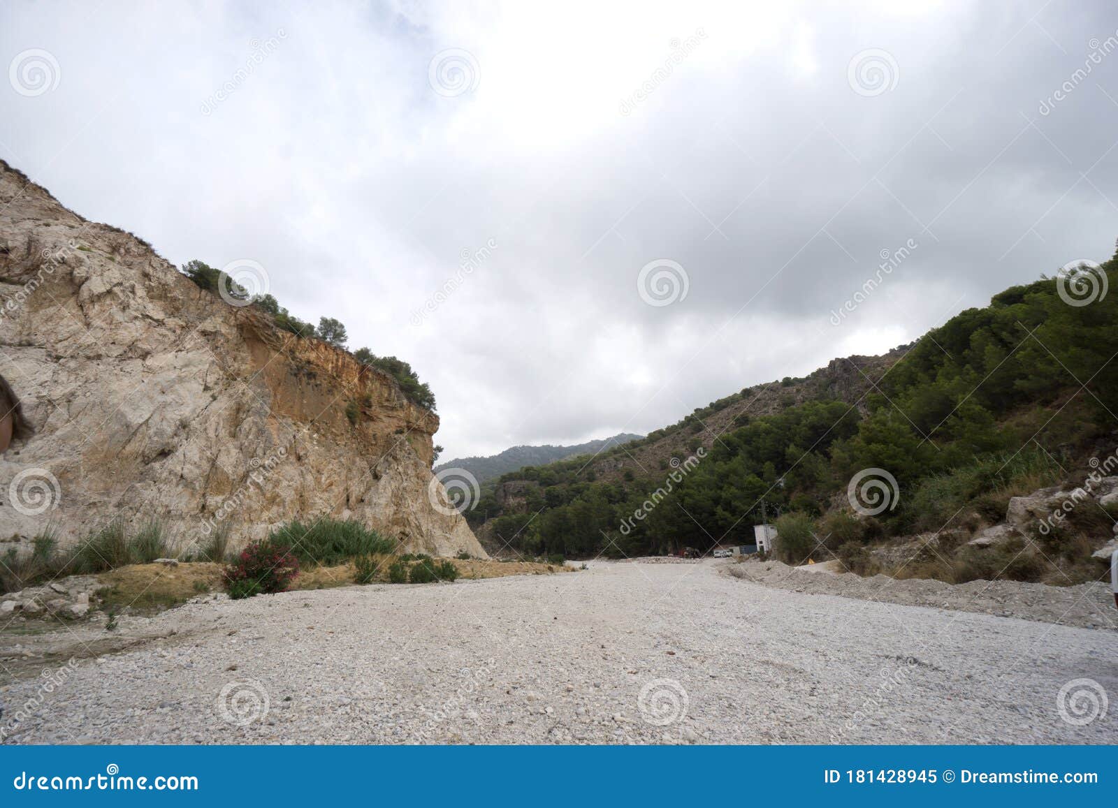 near the chillar river in nerja, andalusia