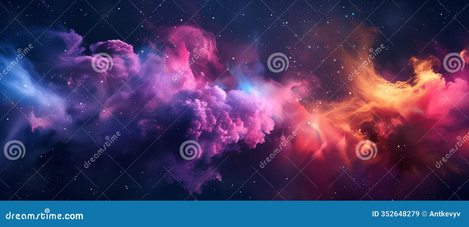 nebula in outer space, mystery wonder discovery awe