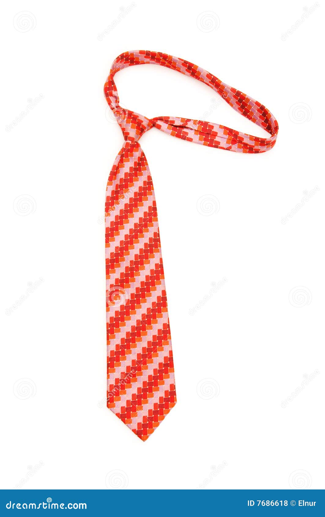 Neck tie isolated stock photo. Image of neck, pattern - 7686618