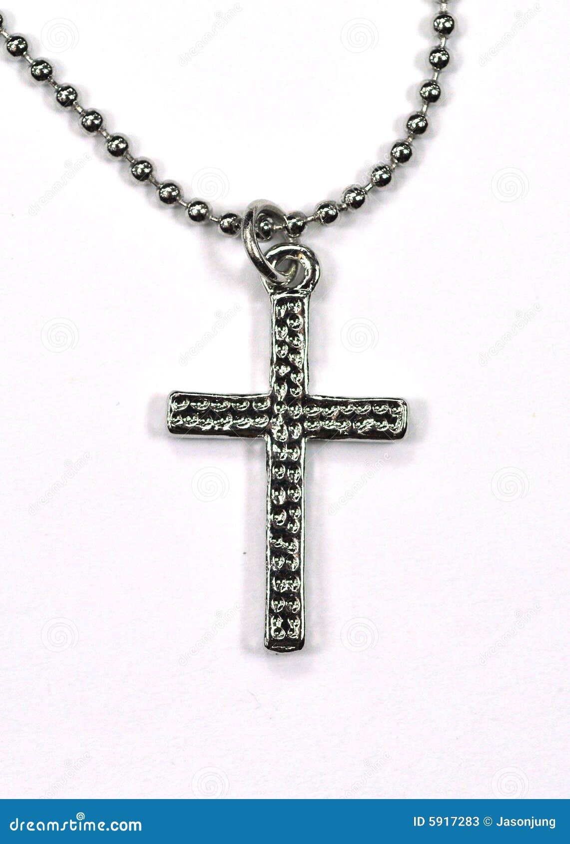 Necklace cross stock image. Image of accessories, cross - 5917283