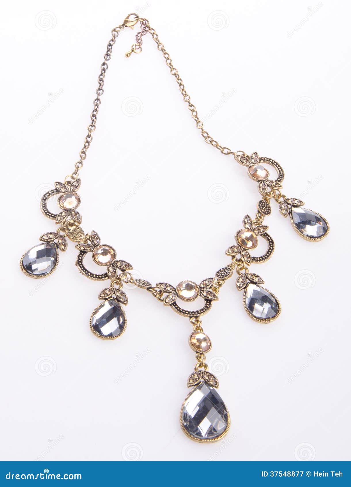 Necklace, Necklace on Background. Stock Image Image of jewelry