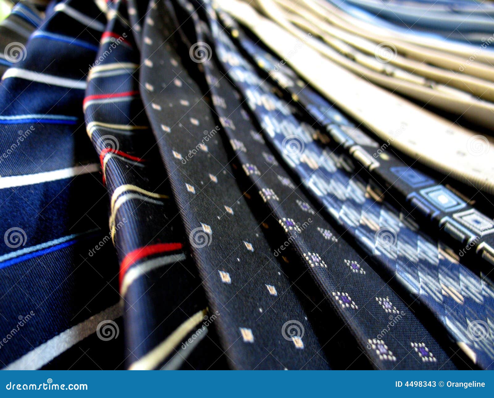 Neckties stock image. Image of business, clothing, finance - 4498343