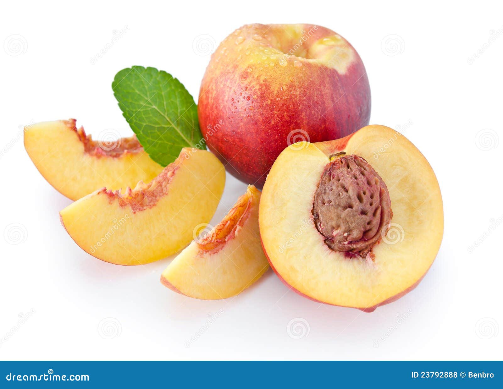 Nectarine fruit stock photo. Image of fruit, white, round 23792888
