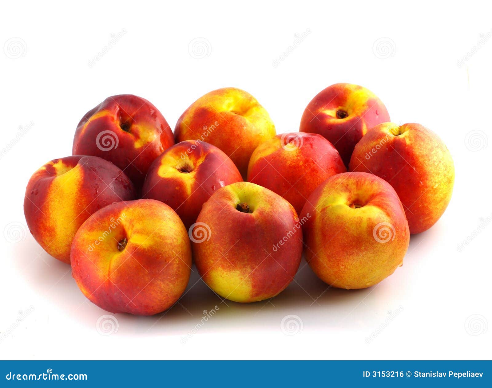 Nectarines stock photo. Image of peel, group, object, sweet 3153216