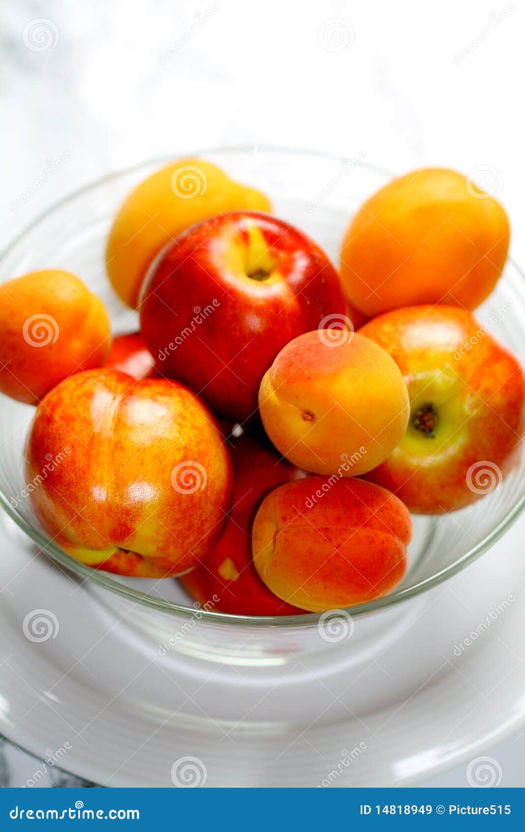 Nectarines and apricots stock image. Image of apricots 14818949